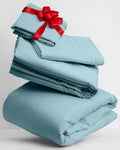 Mellanni Twin XL Sheets Set - Hotel Luxury, Extra Soft Aqua