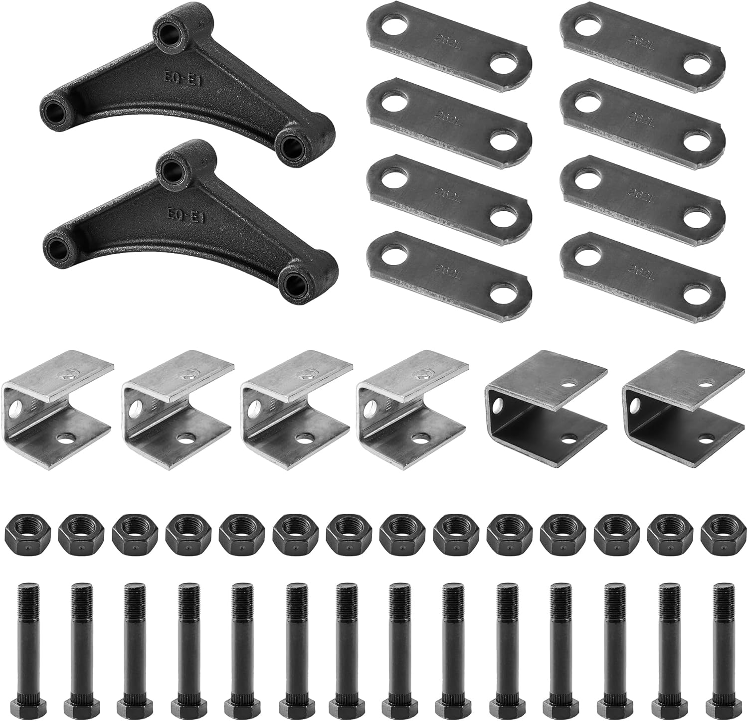 Lonffery 2 Packs 7-3/4 Trailer Equalizer Kit for Easy Installation