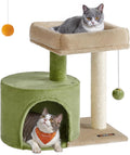 Feandrea Cat Tree Tower with Sisal Scratching Post - Compact Cat Condo
