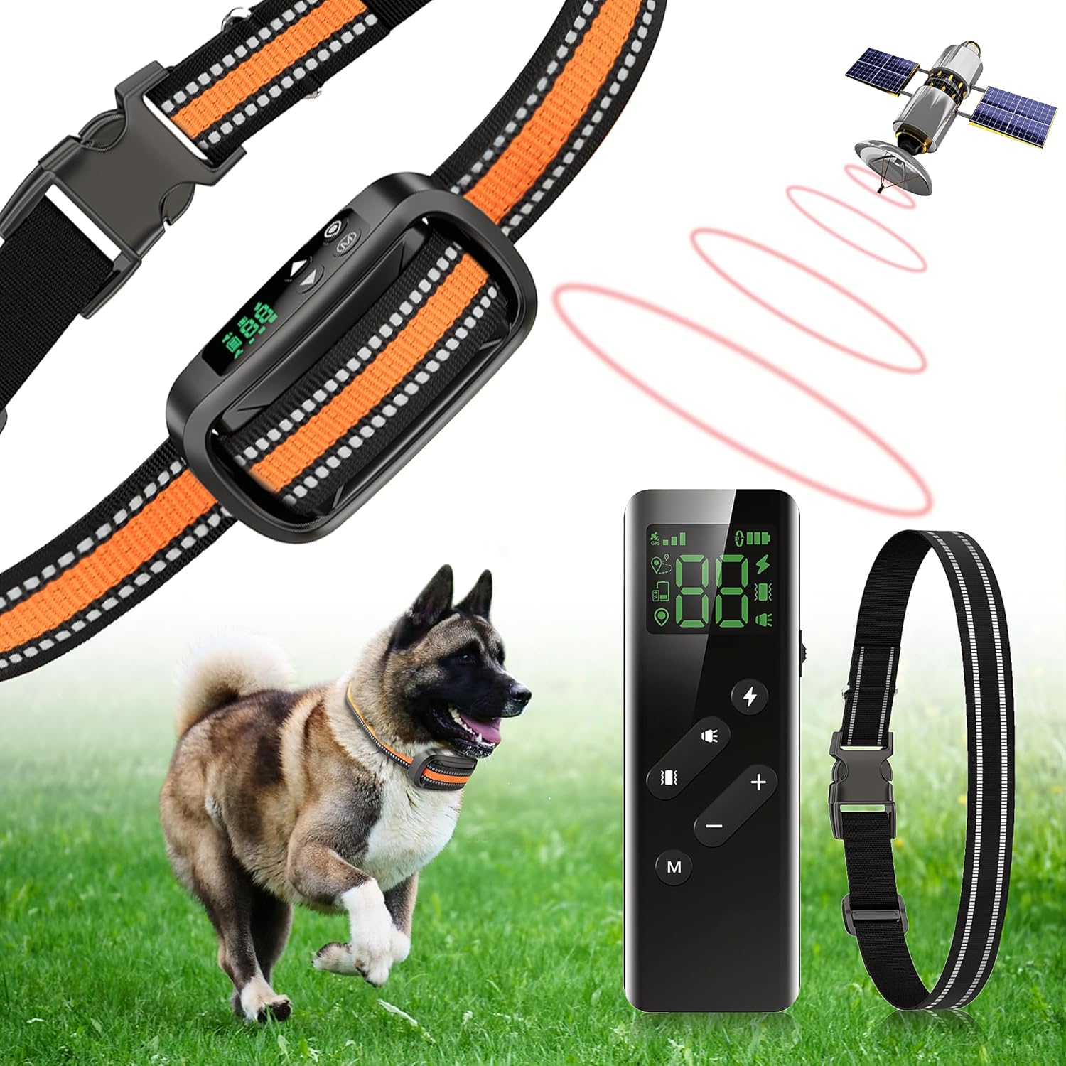 Wireless GPS Dog Fence & Training Collar by Homrich