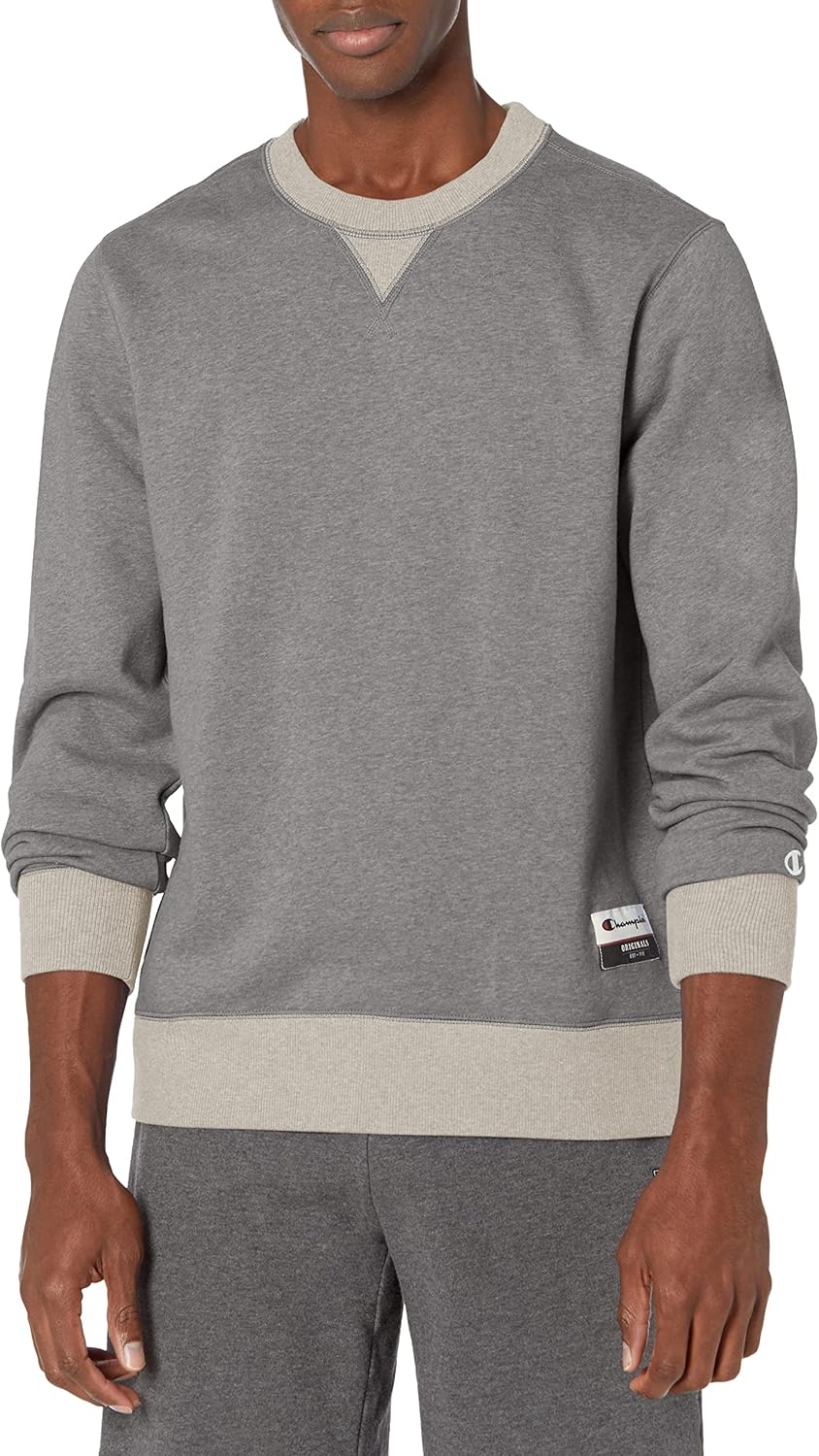 Champion Authentic Originals Men's Sueded Fleece Sweatshirt Review