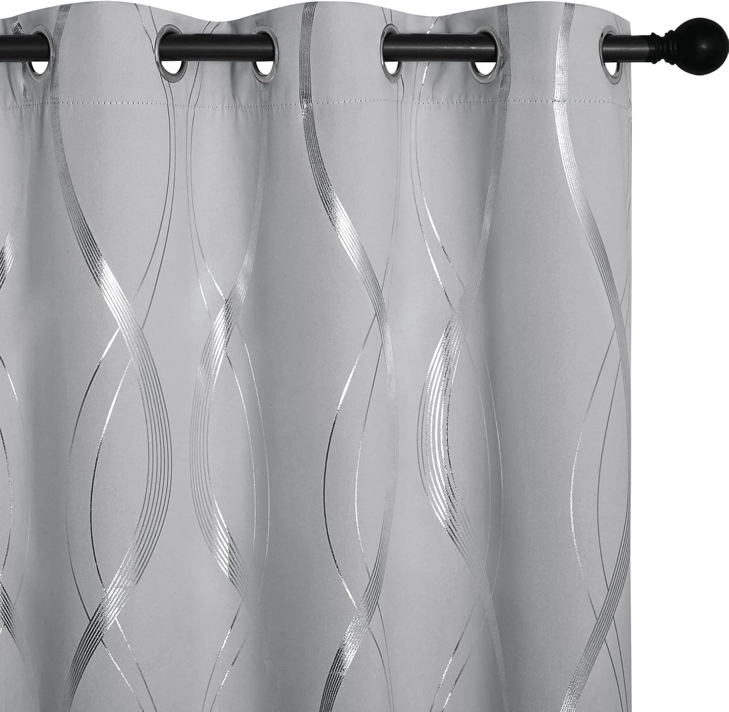 NICETOWN Blackout Curtains 84 inches Long for Elegant Home Decor
