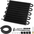 Upgrade 10 Pass Aluminium Transmission Oil Cooler - Universal 5/16ft