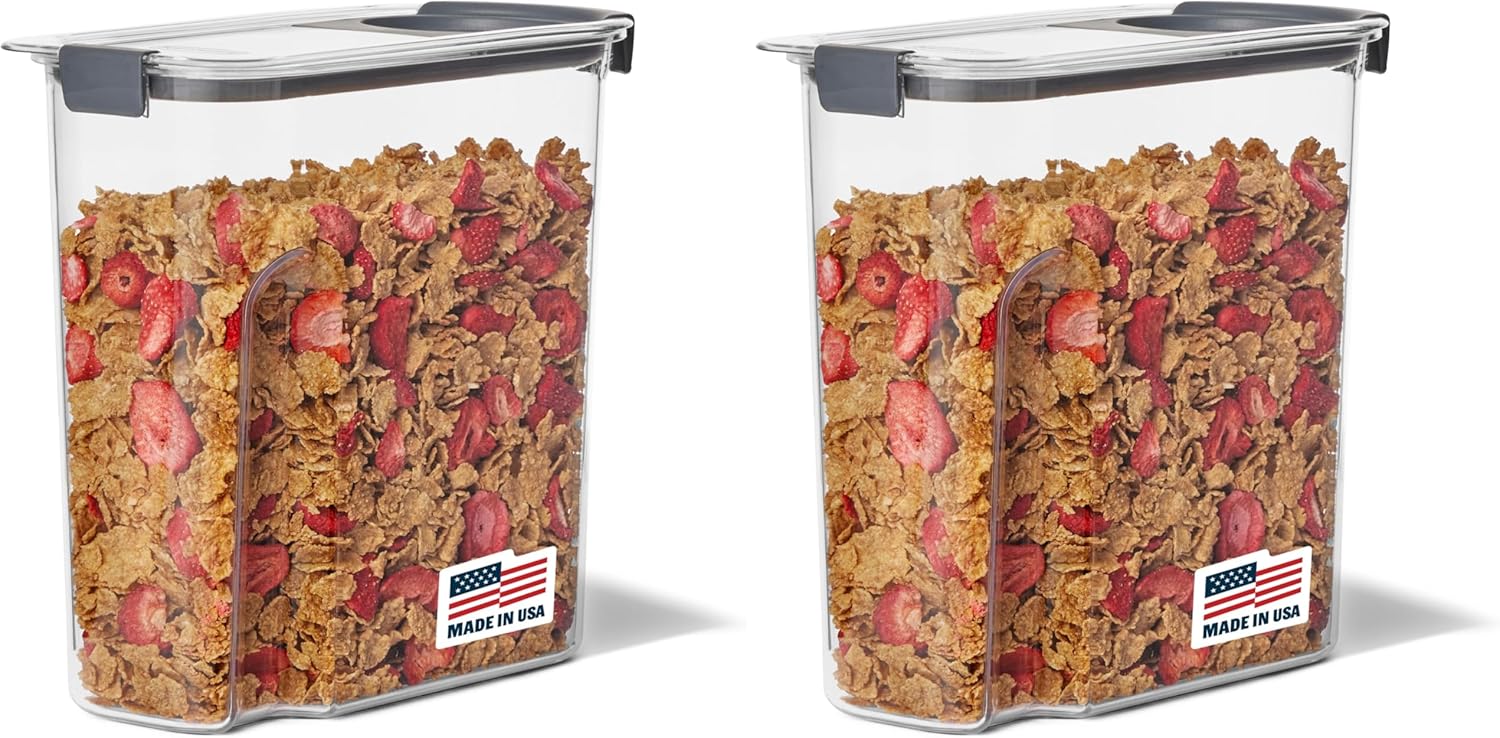 Rubbermaid Brilliance Airtight Cereal Storage Container Set