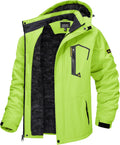 TACVASEN Men's Winter Skiing Jacket - Insulated Fleece Parka Shoes