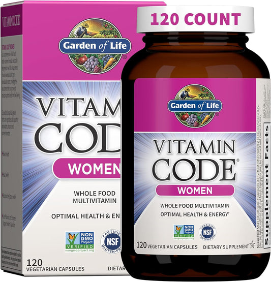 Garden of Life Multivitamin for Women - Whole Food Vitamins