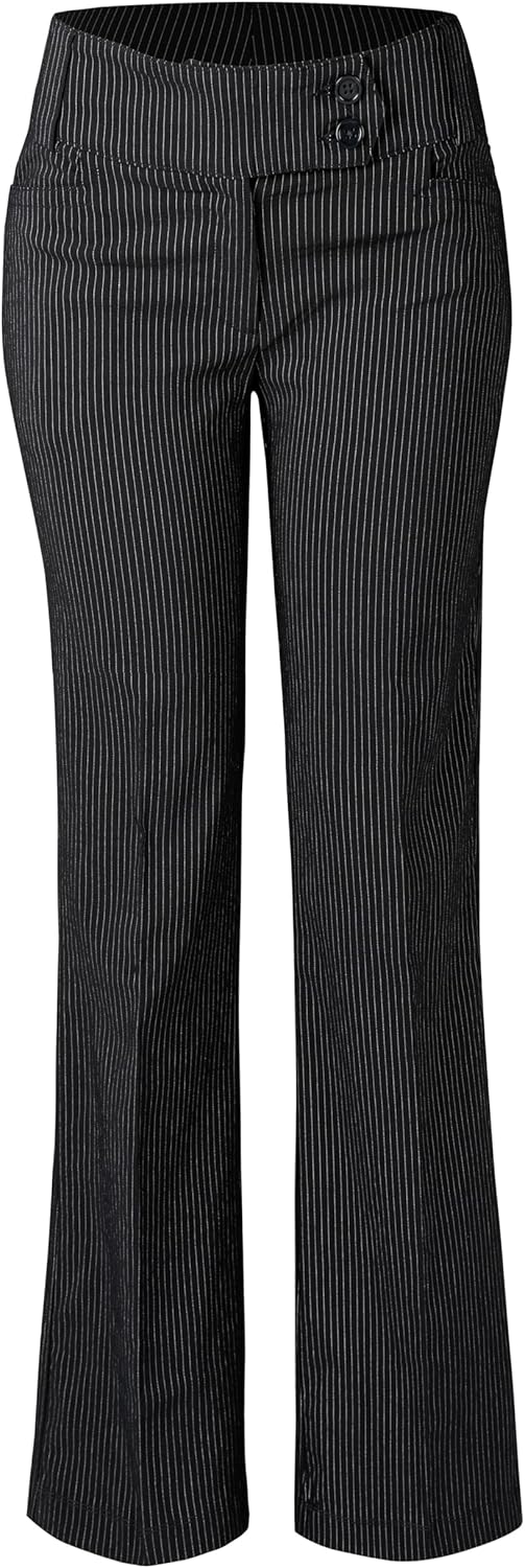 Ultra Stretch Comfy Bootcut Dress Pants for Women at Work