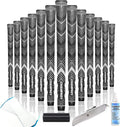13-Pack Golf Grips Kit with Solvent and Vise Clamp - All-Weather