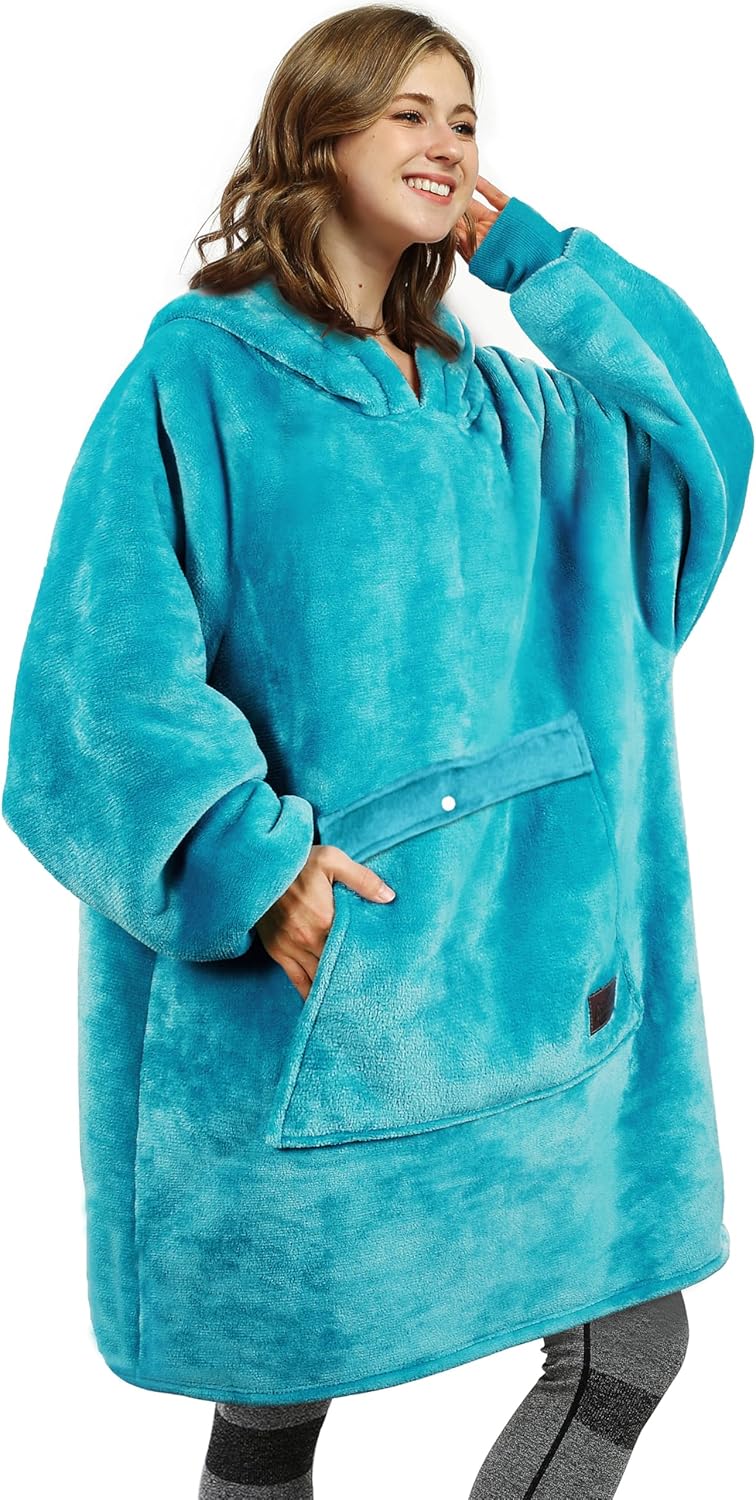 Catalonia Oversized Blanket Hoodie Sweatshirt for Cozy Comfort