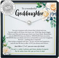 Be Wished Goddaughter Necklace 925 Sterling Silver Pearl - Ready