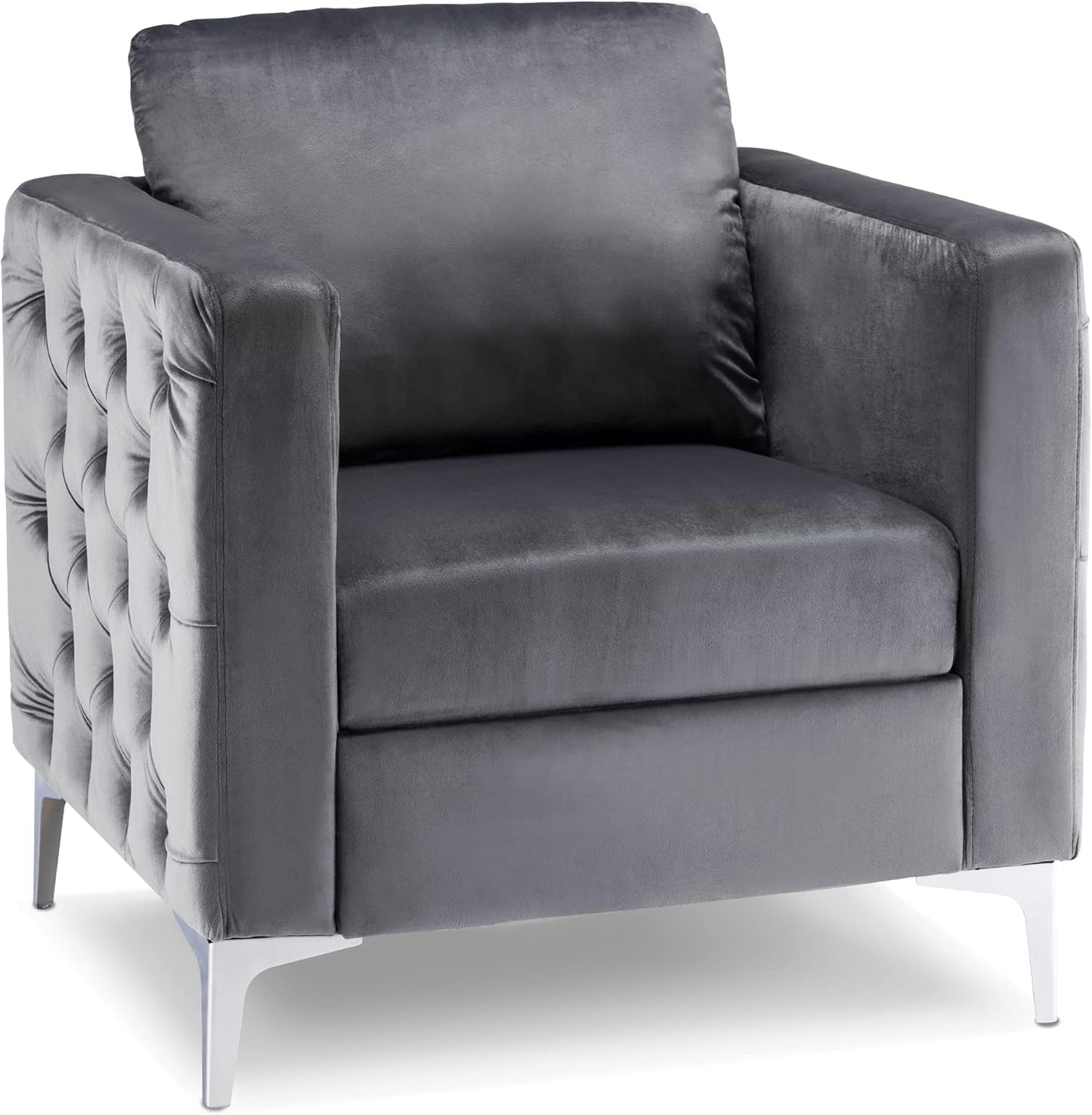 Plush Velvet Barrel Chair for Stylish Spaces
