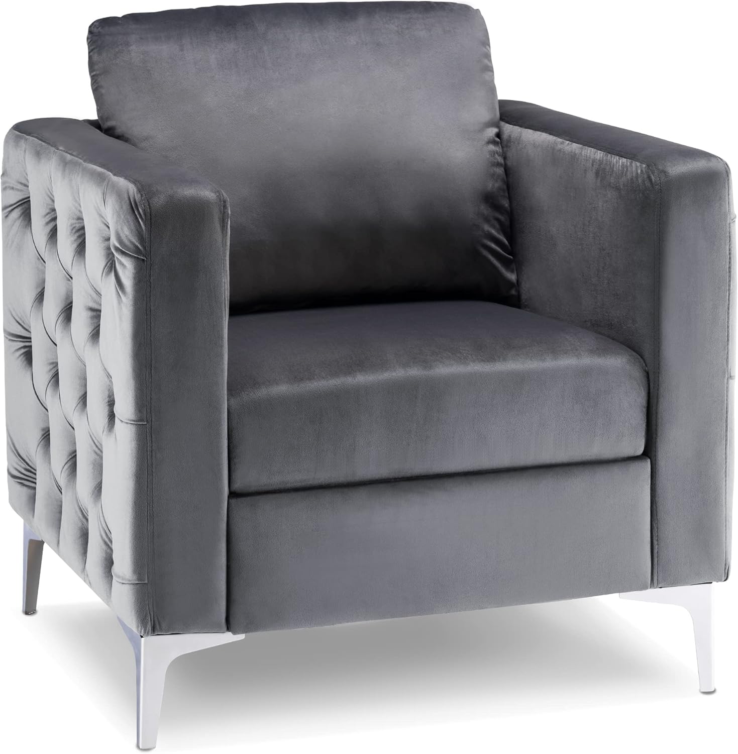 Plush Velvet Barrel Chair for Stylish Spaces