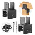 Post Anchor Connector Stainless Steel Beam Bracket - Heavy Duty