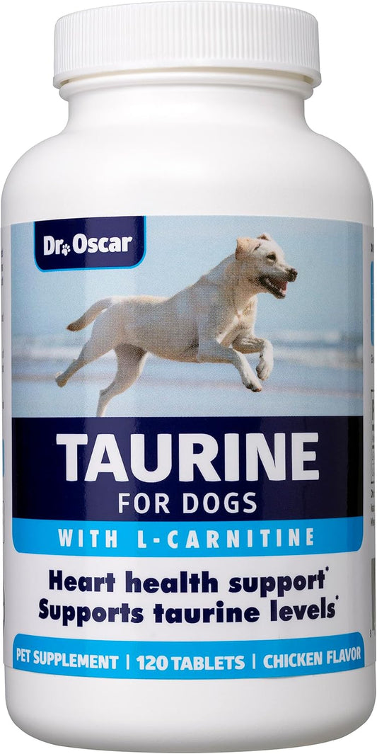 Taurine Supplement for Dogs Supports Heart Health and Energy