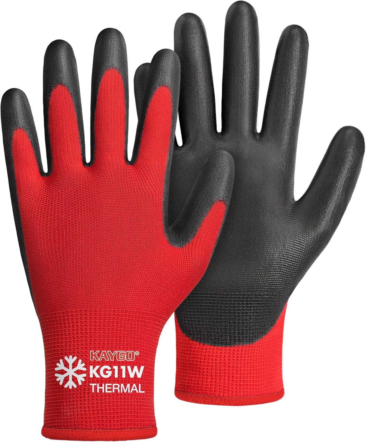 KAYGO Winter Work Gloves for Men and Women - Thermal Insulated
