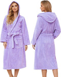 Hooded Bathrobes for Women - Soft, Quick Dry & Warm Toweling Robe