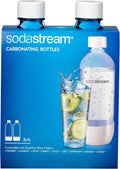 SodaStream 1L Classic Carbonating Bottle - Twin Pack for Fizz on Demand!