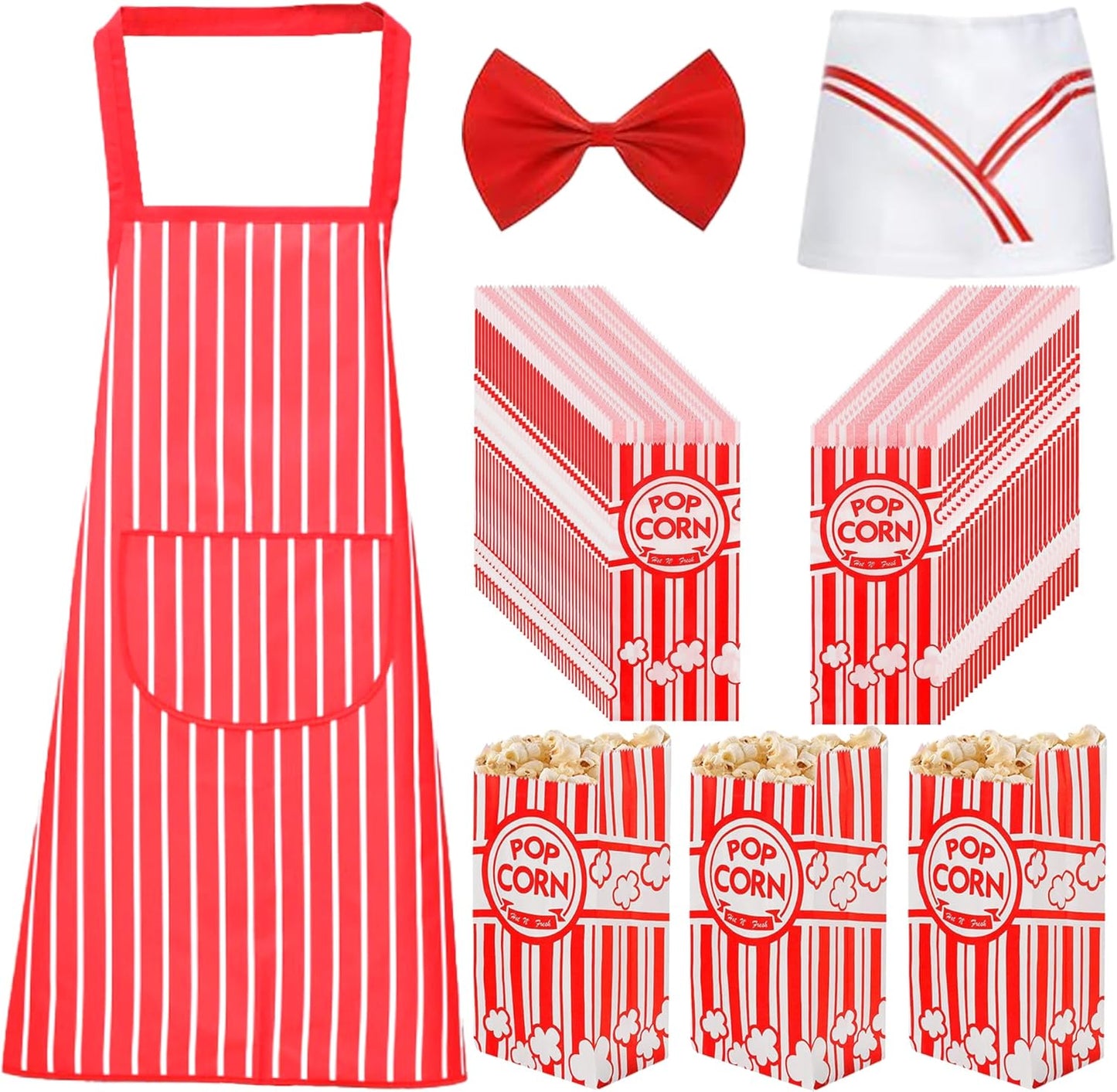 Movie Night Essential Bundle | 200 Food Grade Popcorn Bags