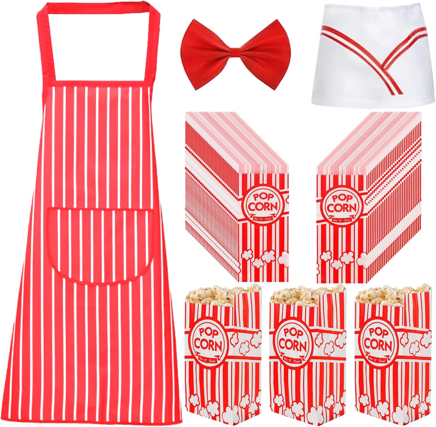 Movie Night Essential Bundle | 200 Food Grade Popcorn Bags