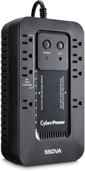 CyberPower EC550G Ecologic UPS Battery Backup - Compact 550VA