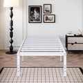 18 Inch Twin XL Bed Frame Metal Platform with Storage - Noise Free