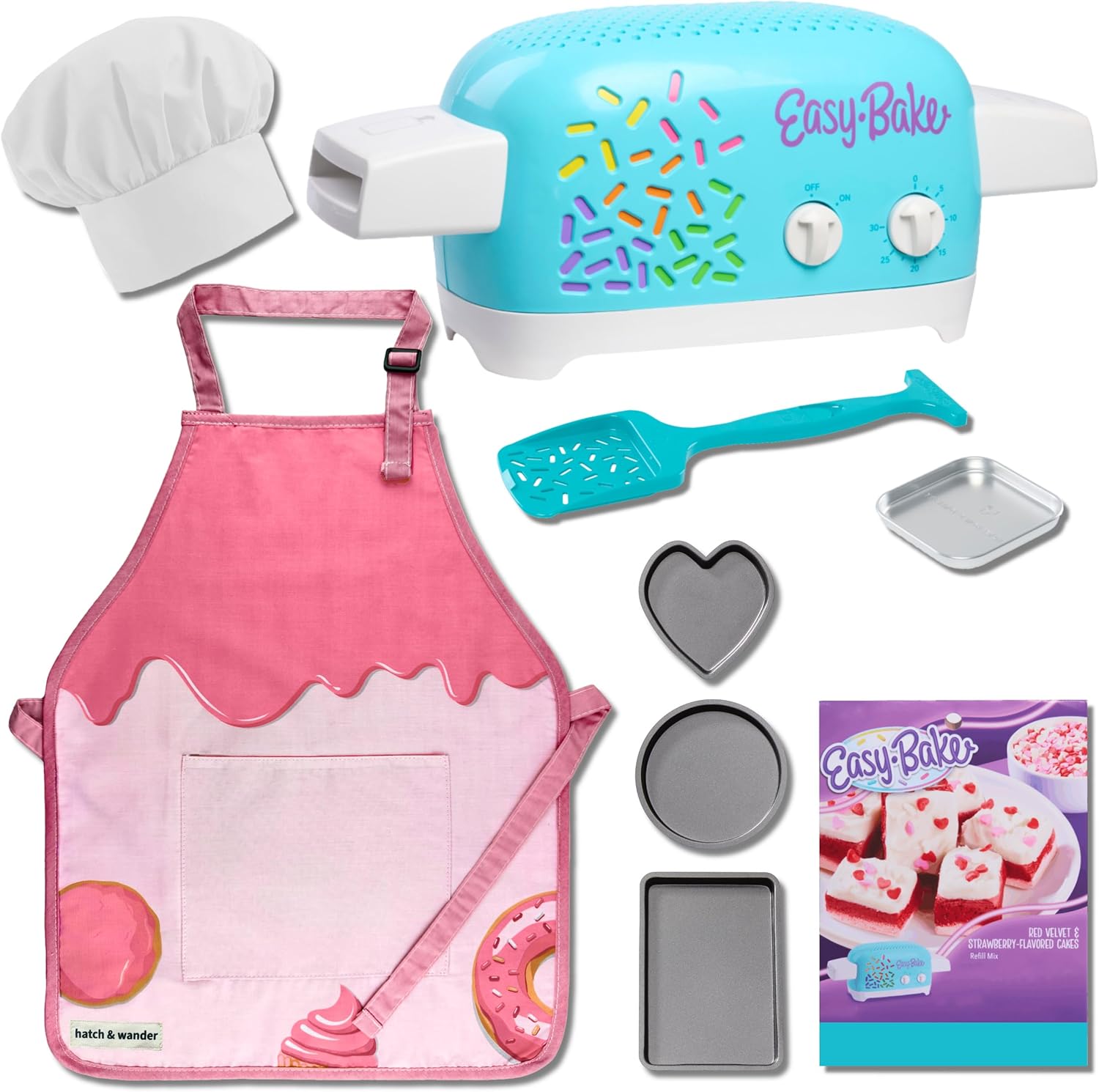 Easy Bake Oven Bundle with Kids Apron & Chef Hat Set
