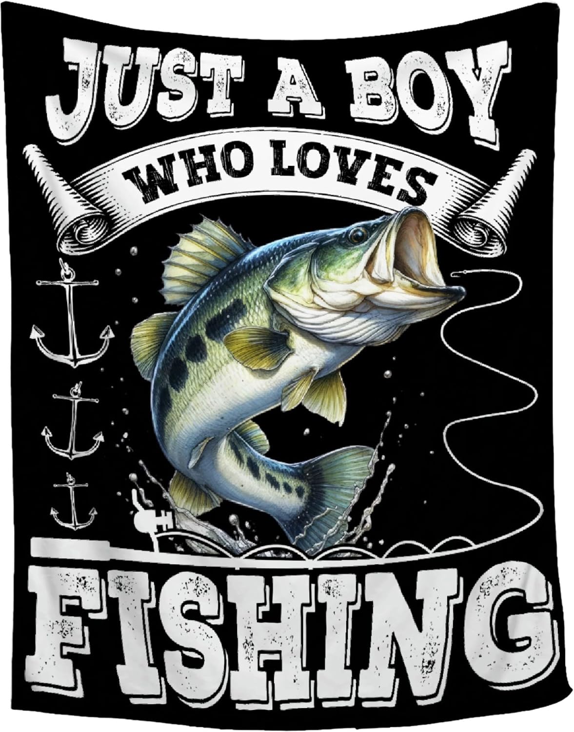 Cozy Fishing Blanket - Perfect Gift for Fishing Enthusiasts!