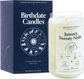 Birthdate Candles January 29 Aquarius Scented Candle - Long Burn