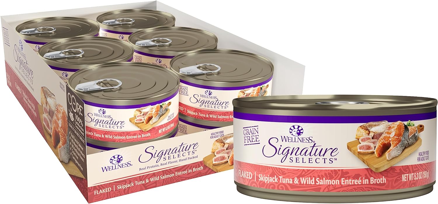 Wellness CORE Signature Selects Flaked Cat Food for Adult Cats