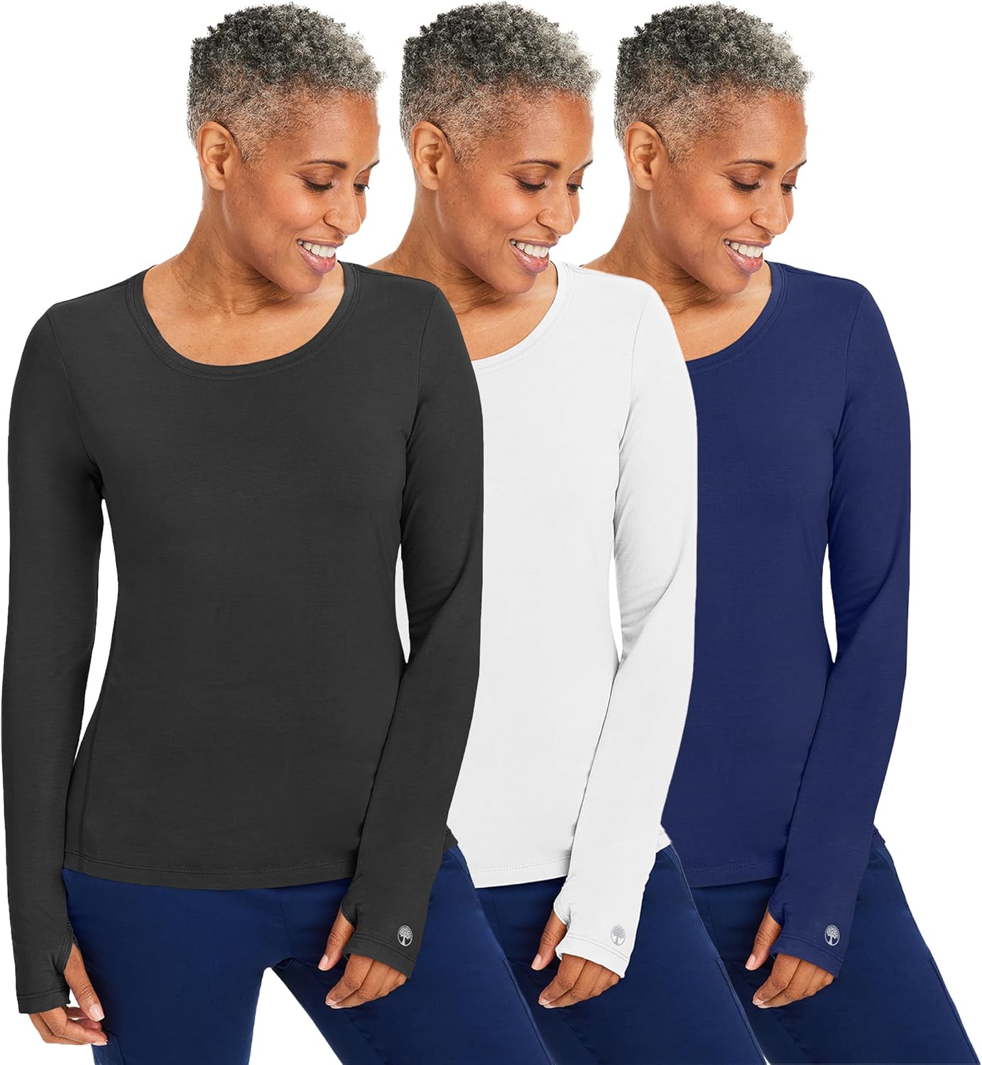 Healing Hands Mackenzie Long Sleeve Tee with Thumbholes