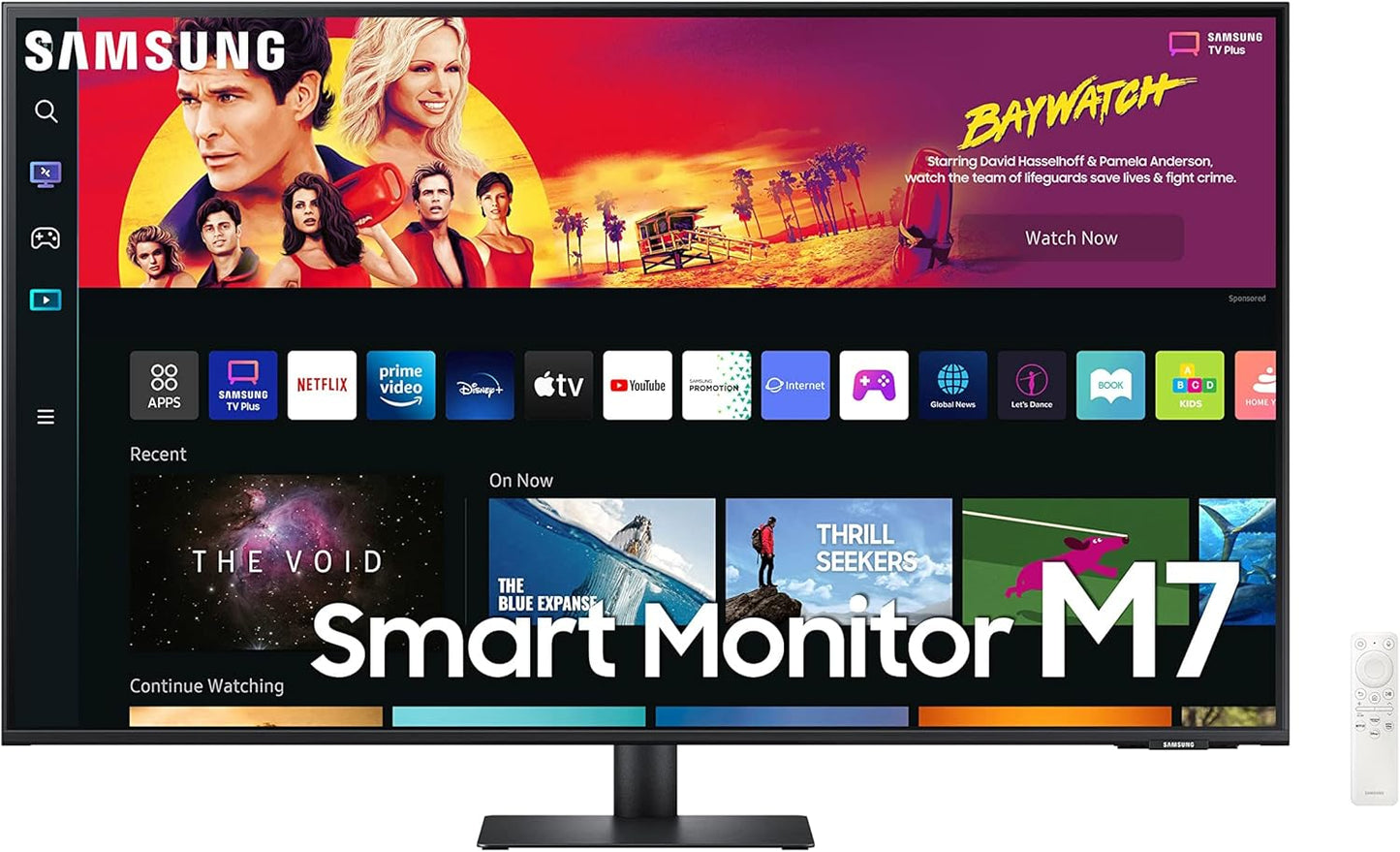 Immersive 4K Smart Monitor & TV