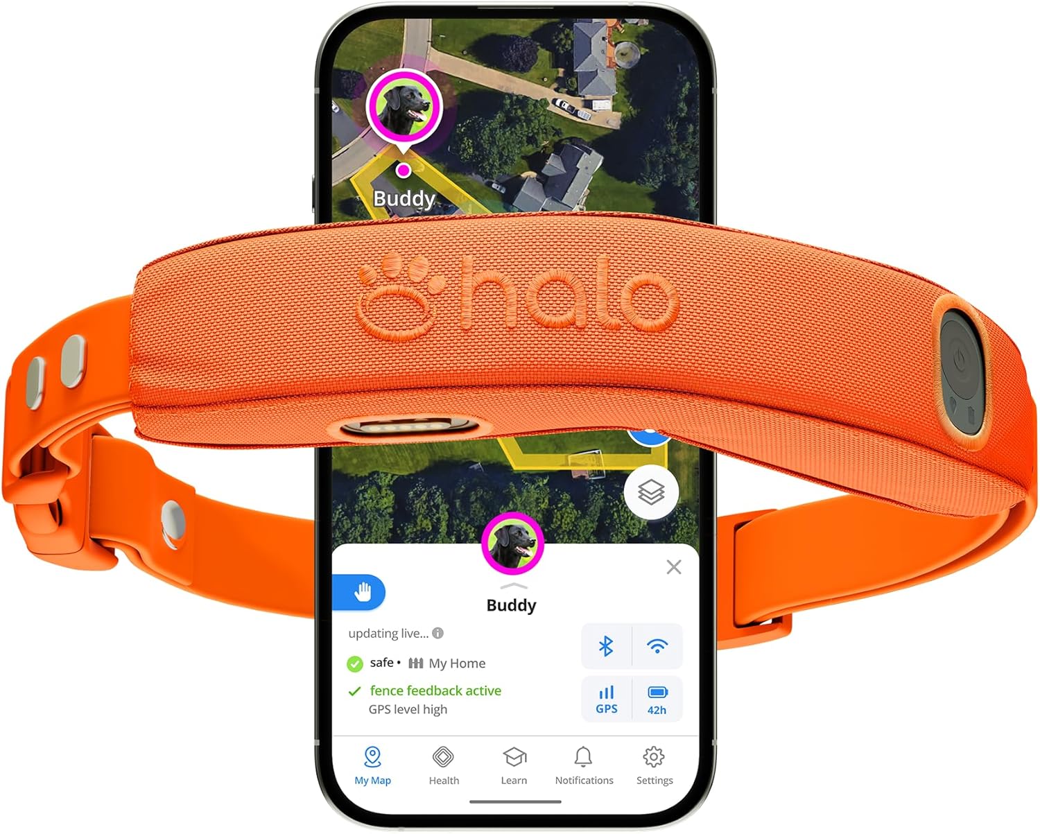 Halo Collar 5 GPS Dog Collar with Wireless Fence Technology