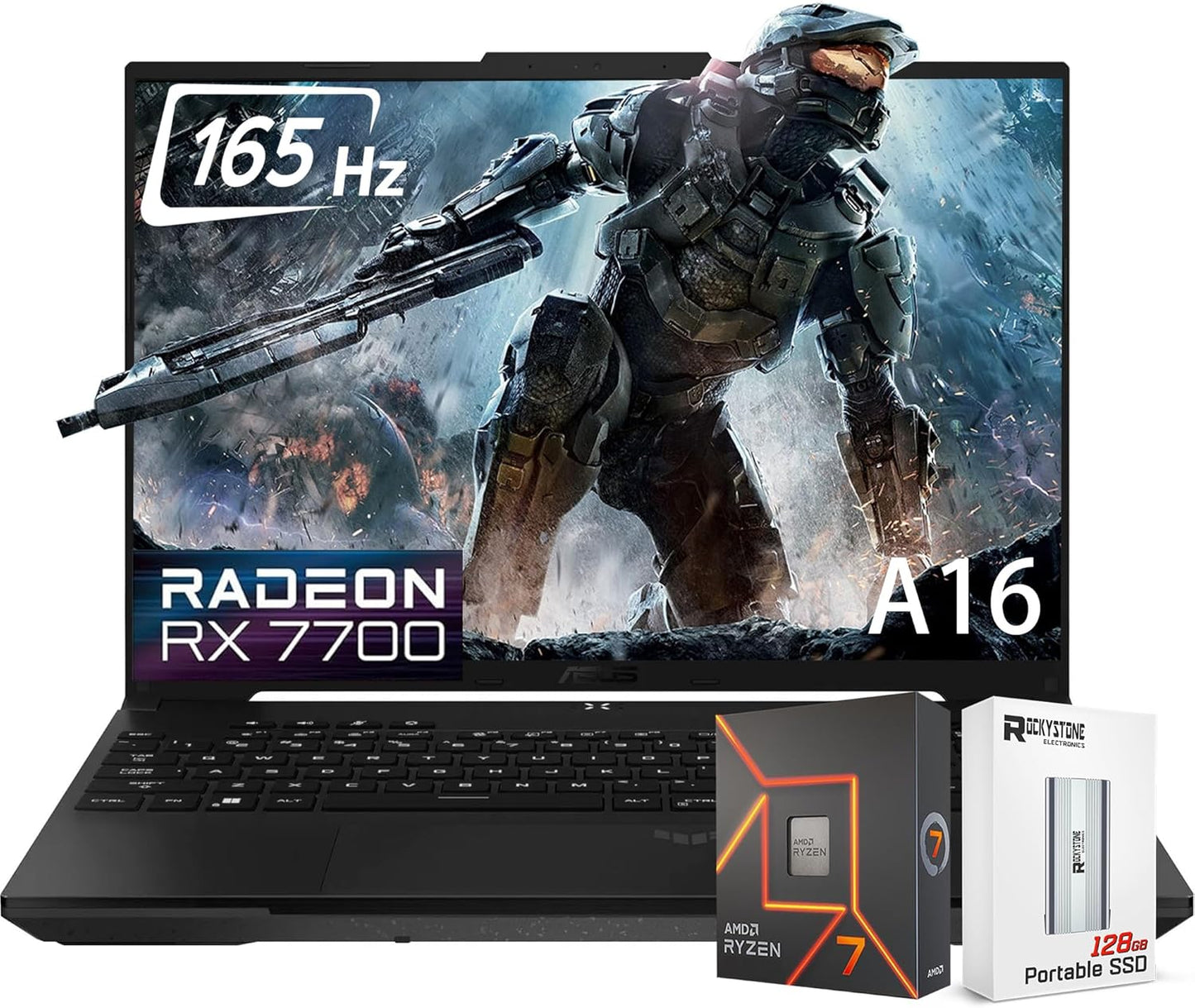 Ultimate Gaming Power: ASUS TUF A16 16'' 165Hz Laptop