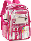 Large Clear Backpack for Girls and Women - Heavy Duty Design