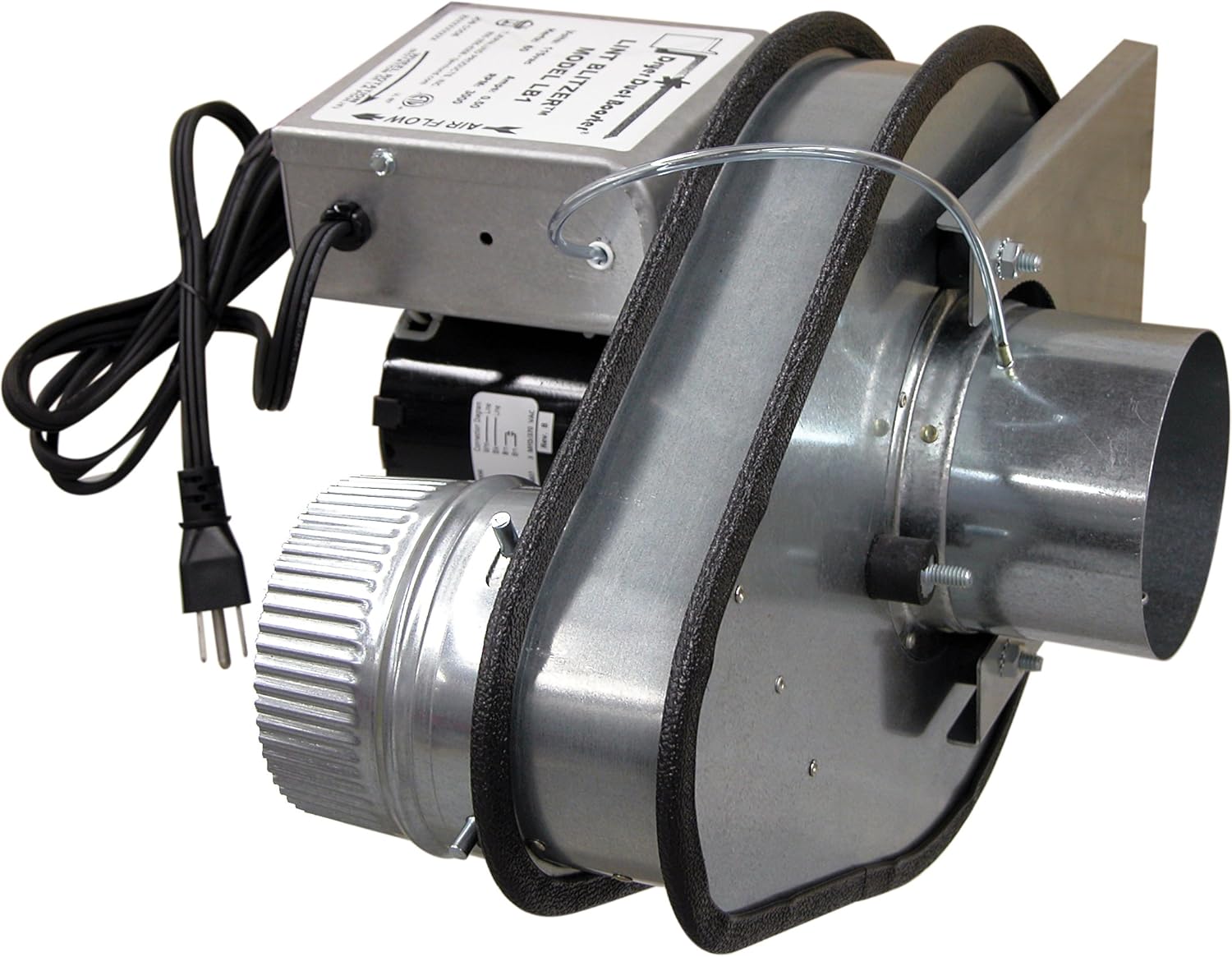 Tjernlund LB2 No-Clog Dryer Duct Booster Fan for Optimal Performance