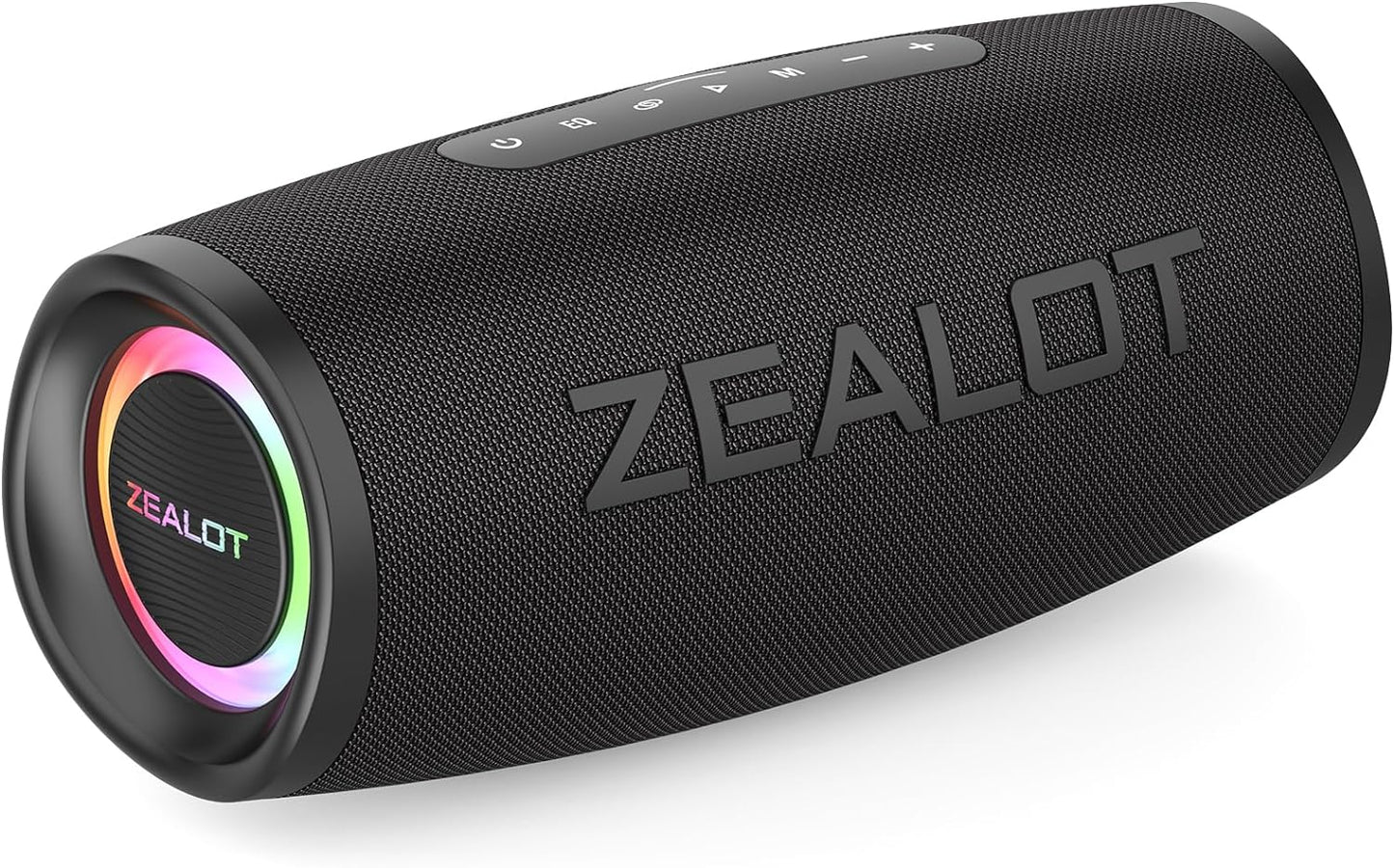 ZEALOT Waterproof Bluetooth Speaker: 20H Playtime & BassUp Tech