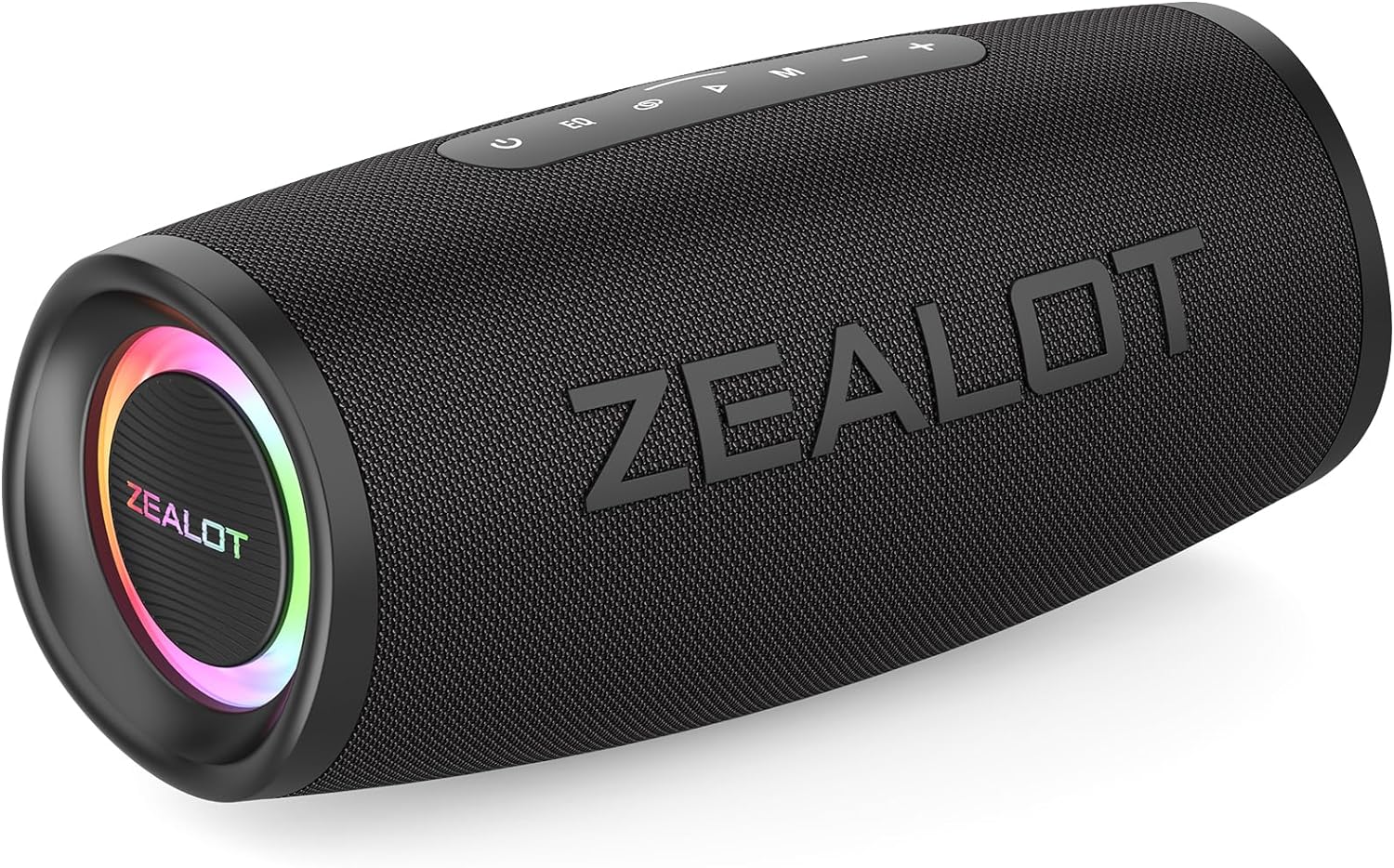 ZEALOT Waterproof Bluetooth Speaker: 20H Playtime & BassUp Tech