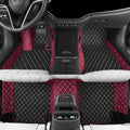 Wine Red Car Floor Mat Compatible with 99% Models - Custom Fit