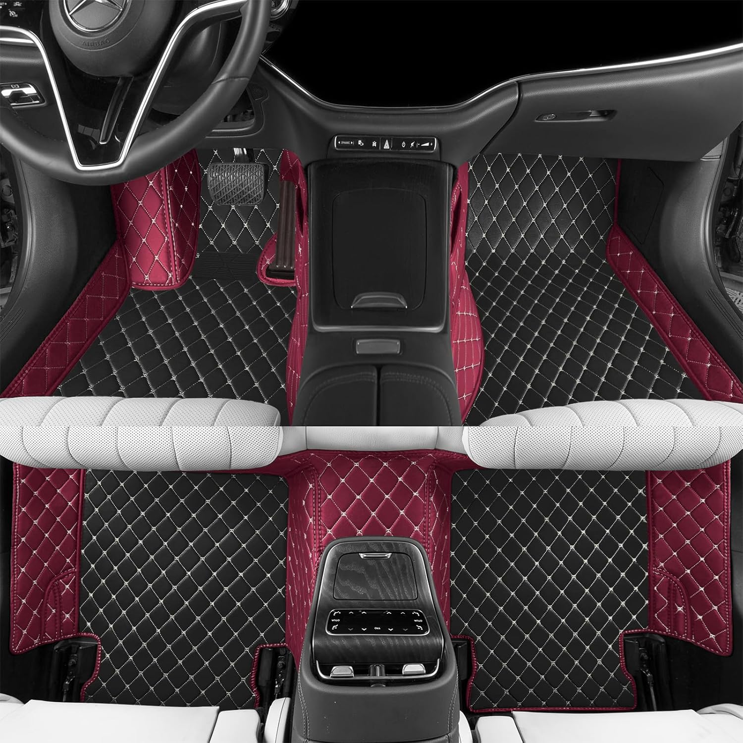 All-Weather Car Floor Mats for 99% Vehicle Models - Custom Fit
