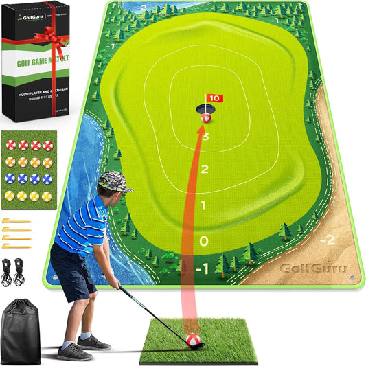 Golfguru 3-in-1 Chipping Game Set