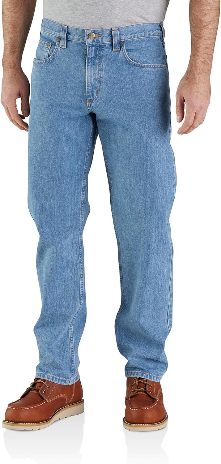 Carhartt Men's Relaxed Fit 5-Pocket Jean for Comfort and Style