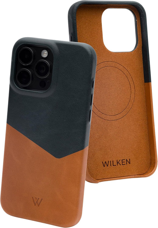 Wilken Leather Wrapped Case for iPhone 15 Pro Max - Premium Quality