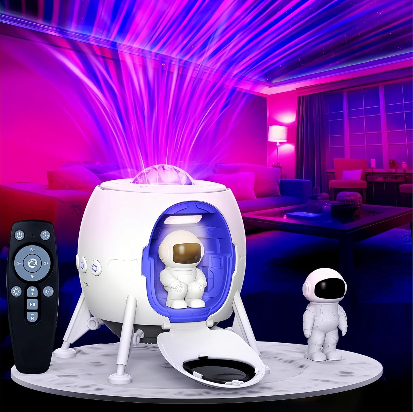 White Noise Galaxy Projector for Ultimate Relaxation