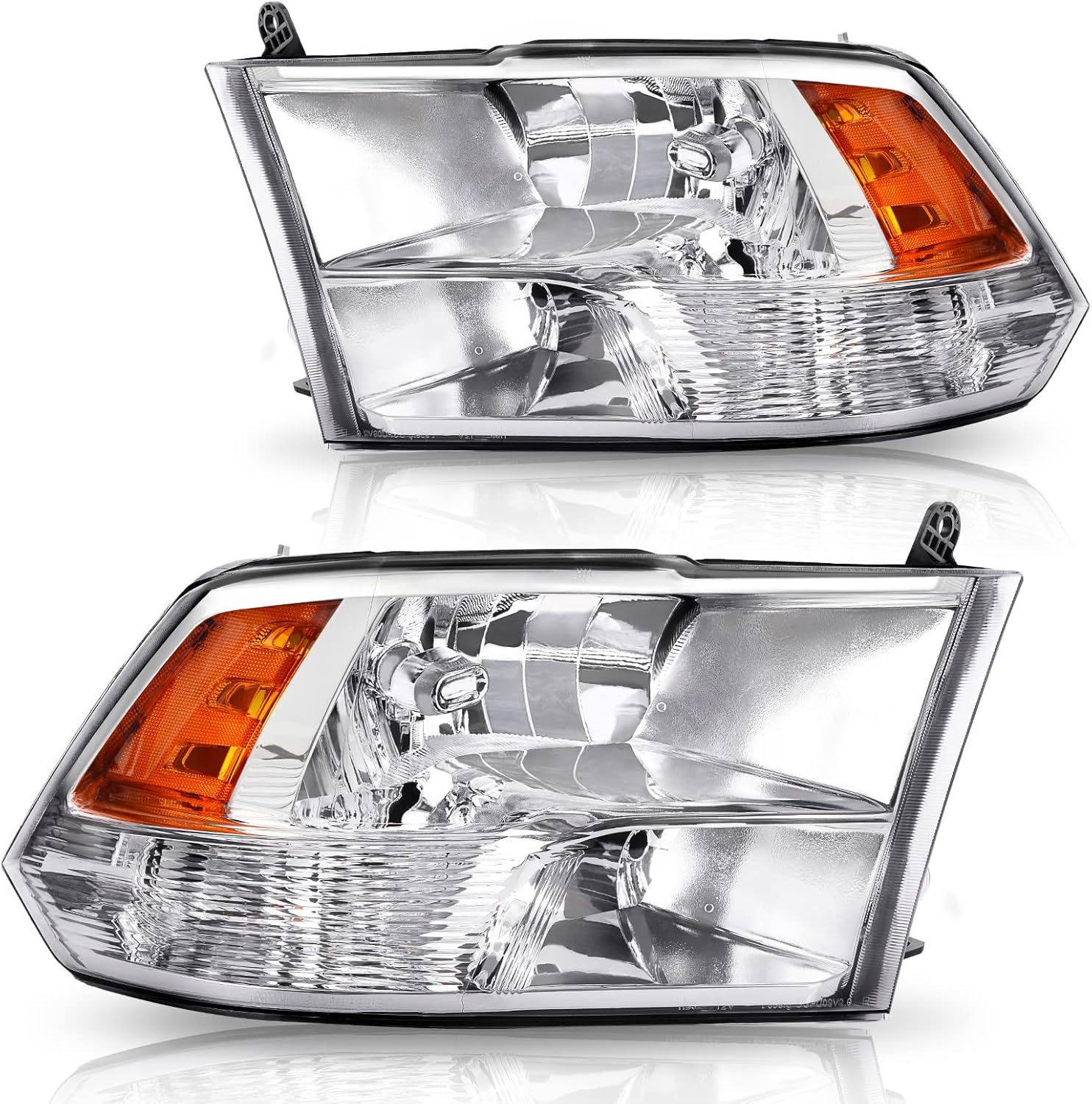 DWVO Headlight Assembly for 2009-2022 Dodge Ram Models