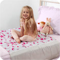 Toddler Bed Wetting Pad 2 Pack 34x36 - Ultra Absorbent, Waterproof