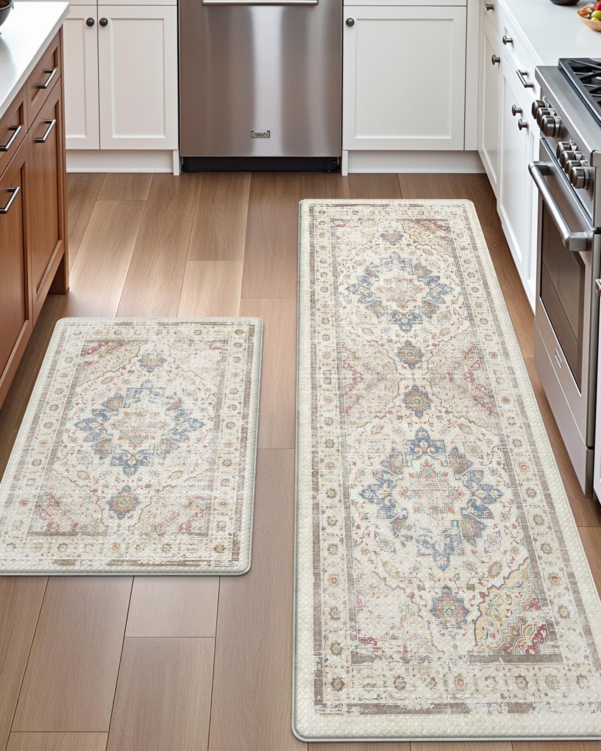 DEXI Kitchen Mats for Floor Cushioned Anti Fatigue Comfort Set