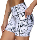 High Waist Yoga Shorts for Women with Deep Pockets - Tummy Control