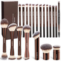 MAANGE 20 Pcs Makeup Brushes with Gift Box - Multi functional Set