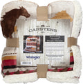 Wrangler Ultra Premium Super Soft Plush Sherpa Fleece Blanket