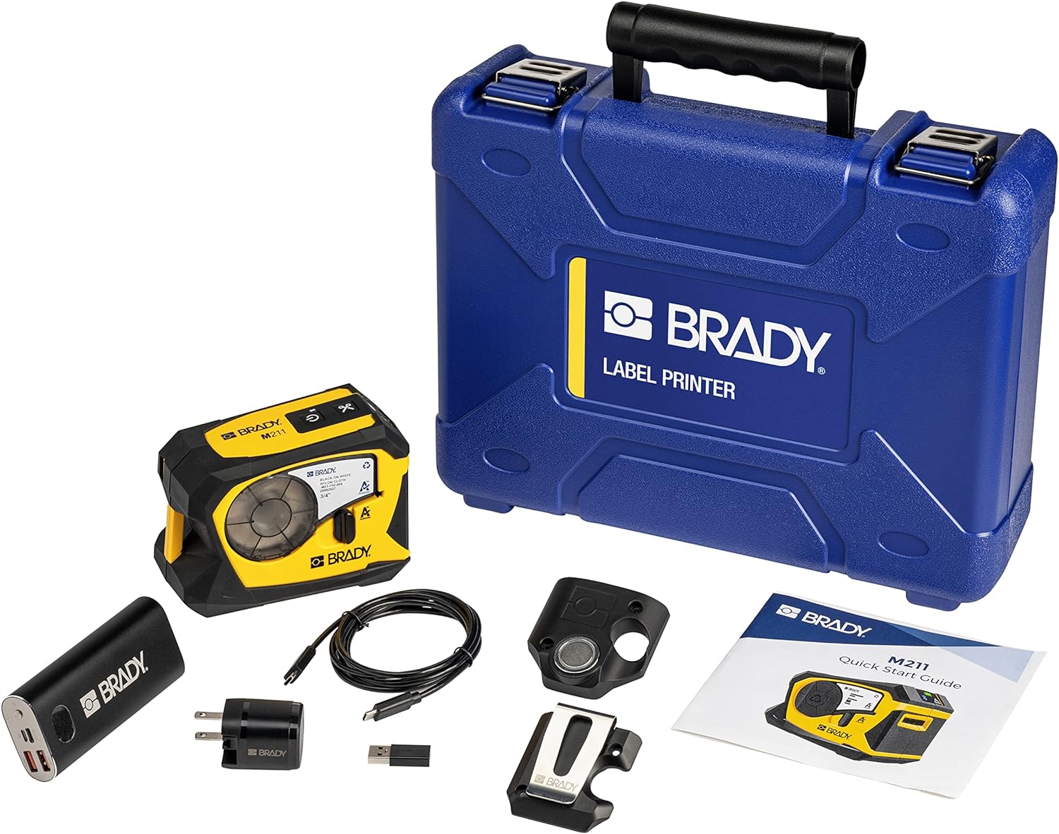 Brady M211 Portable Bluetooth Label Printer - Yellow